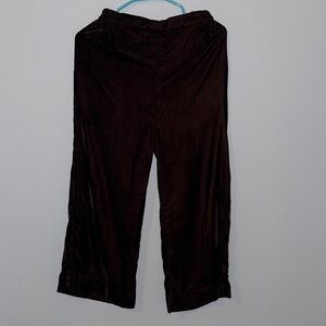 Dark Brown Pants & top